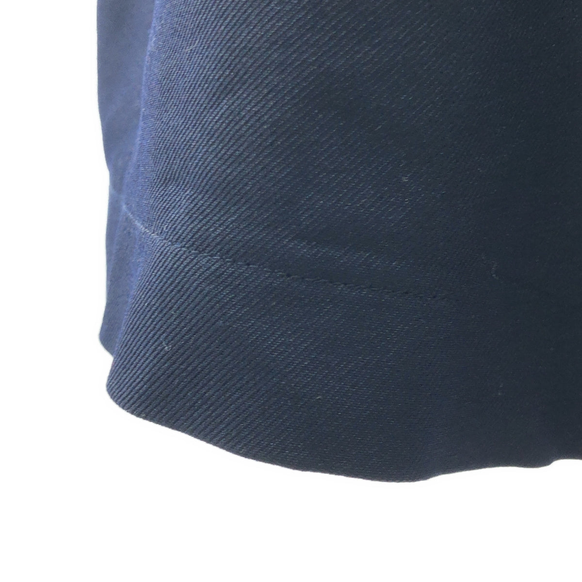 COMME des GARCONS / コムデギャルソン | 2015SS | ポリエステル 縮絨 変形 ワンピース | L | ネイビー | レディース