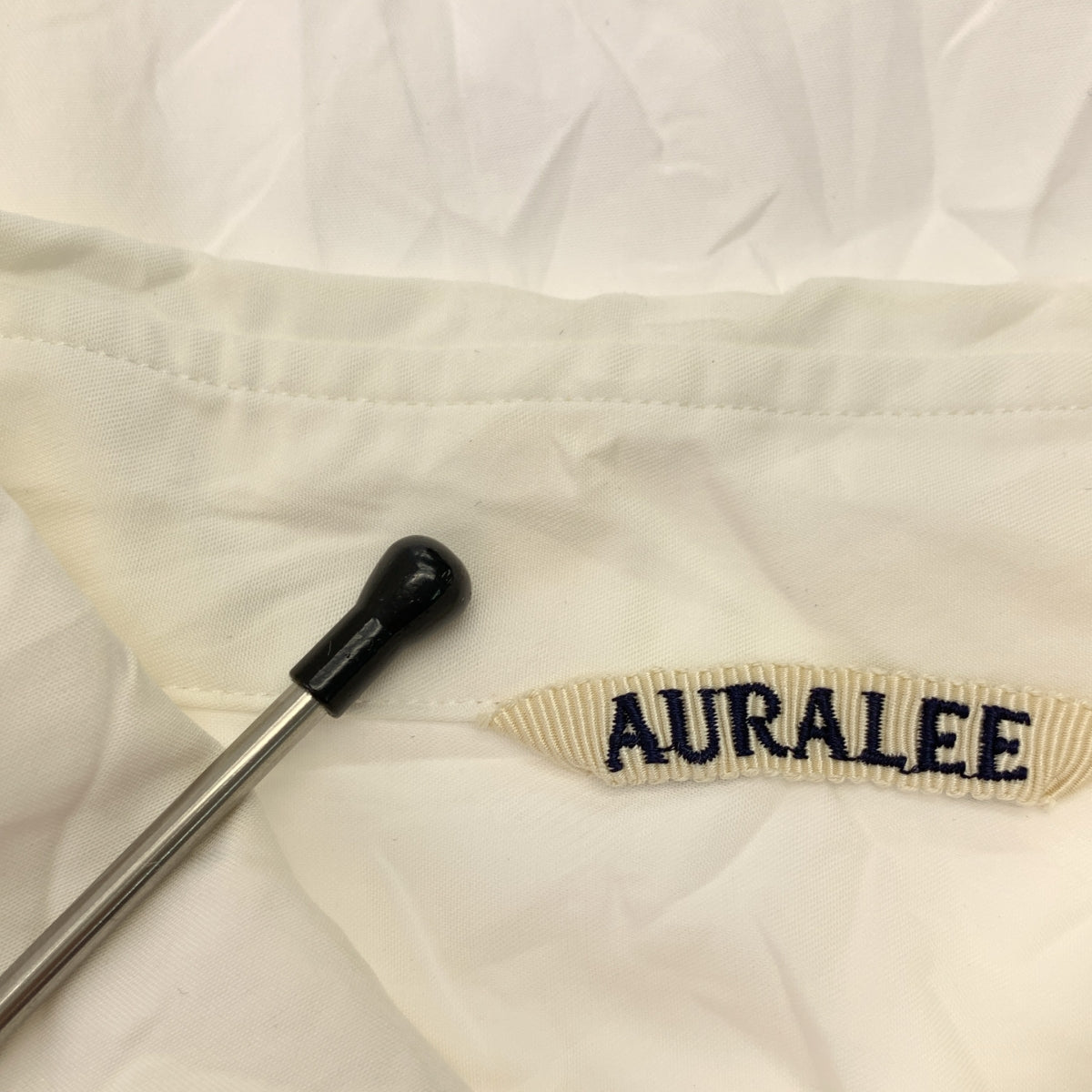 AURALEE / オーラリー | 2024SS | WRINKLED WASHED FINX TWILL SHIRT コットン シワ加工 シャツ | 0 | レディース