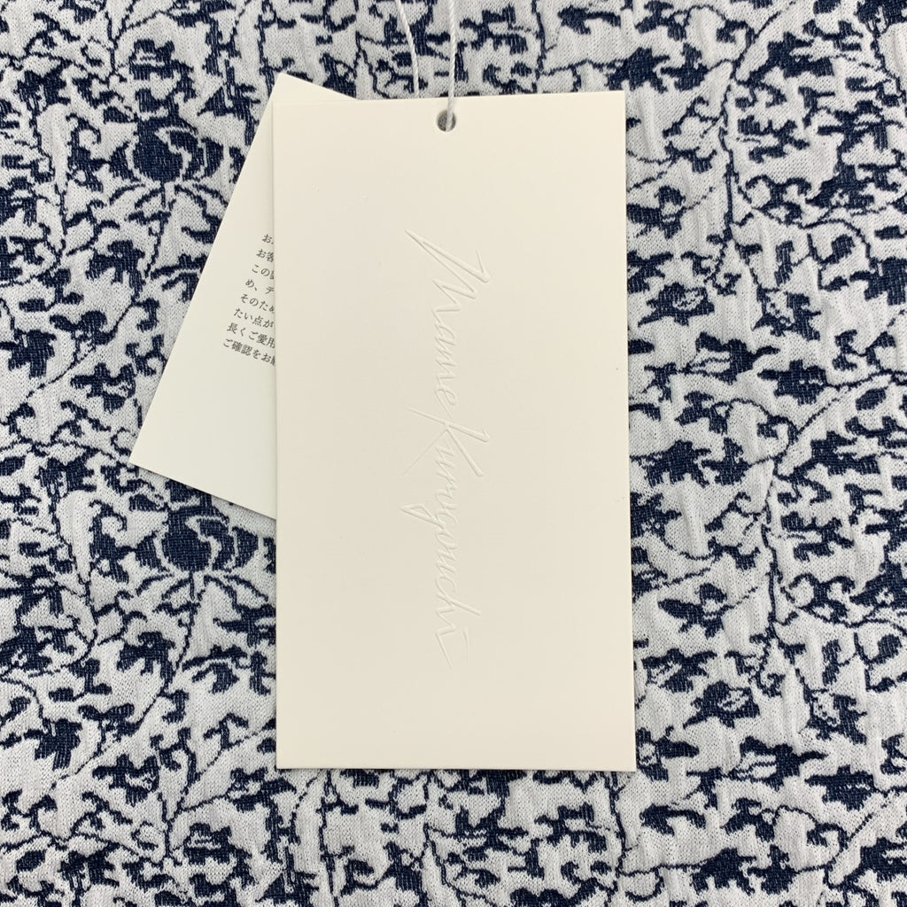 Mame Kurogouchi / マメクロゴウチ | 2024SS | Landscape Graphic Sheer Knitted Crew Neck Top / 伊勢丹新宿別注 ジャガード クルーネック トップス | S | レディース