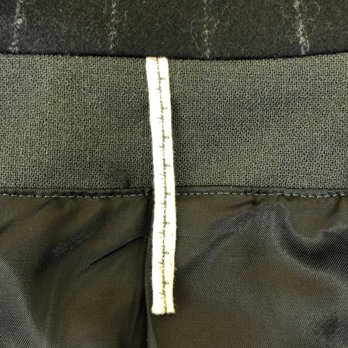 【美品】  m's braque / エムズブラック | Zipper Jacket / ジップ ノーカラーダブルジャケット | 38 | charcoal | メンズ