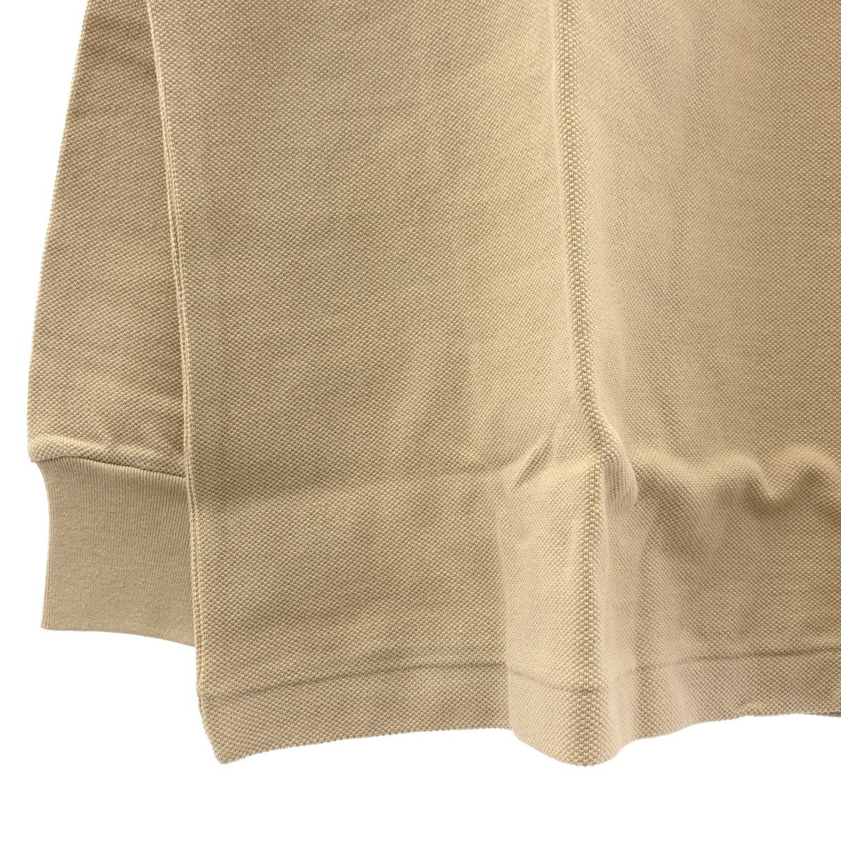 Graphpaper / グラフペーパー | 2025SS | Cotton Pique Jersey L/S Skipper Polo スキッパー ポロシャツ | 1 | メンズ