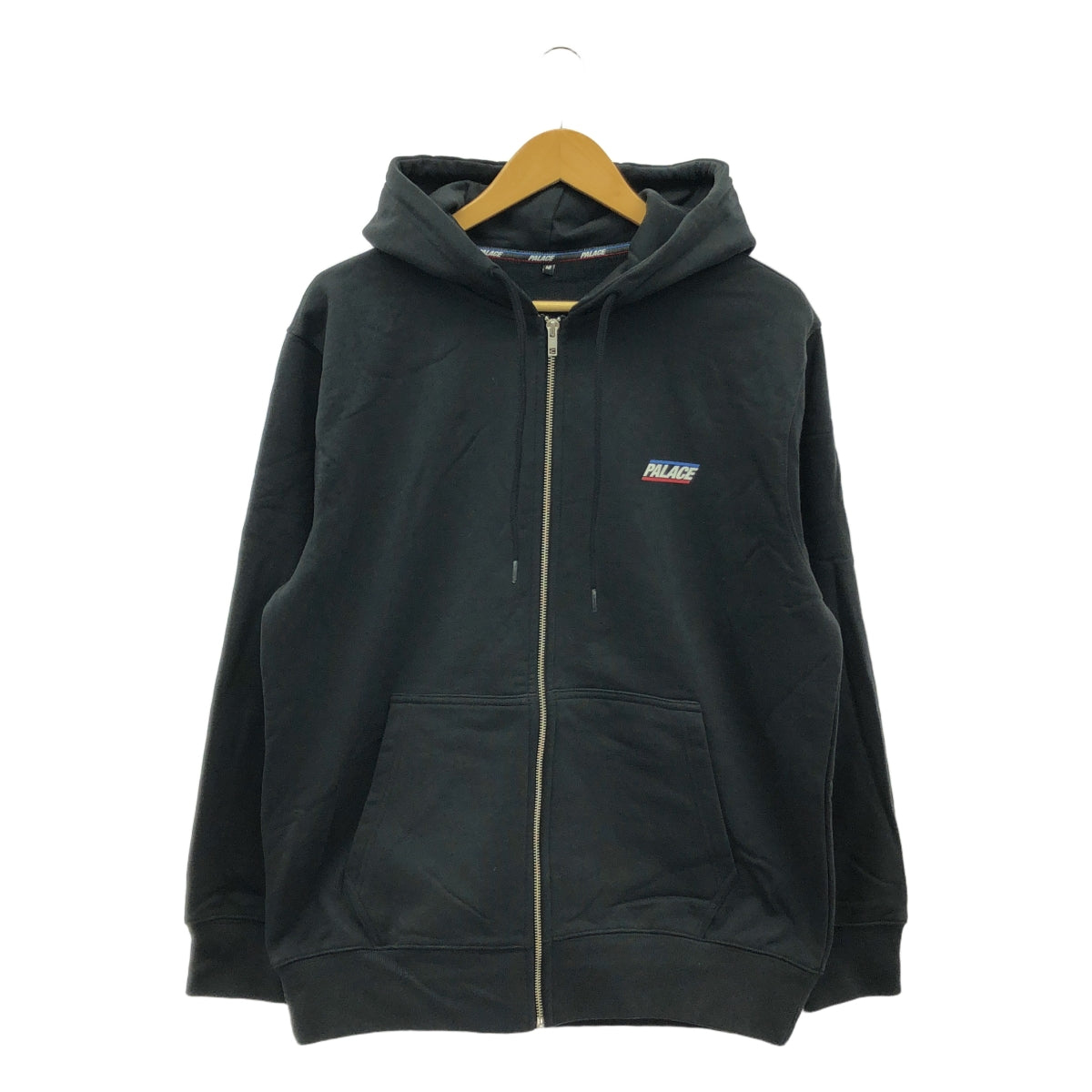 PALACE SKATEBOARDS / 팰리스 스케이트 보즈 | 2018SS | BASICALLY A ZIP HOOD 스웨트 지퍼 파커 | M | 블랙 | 남성