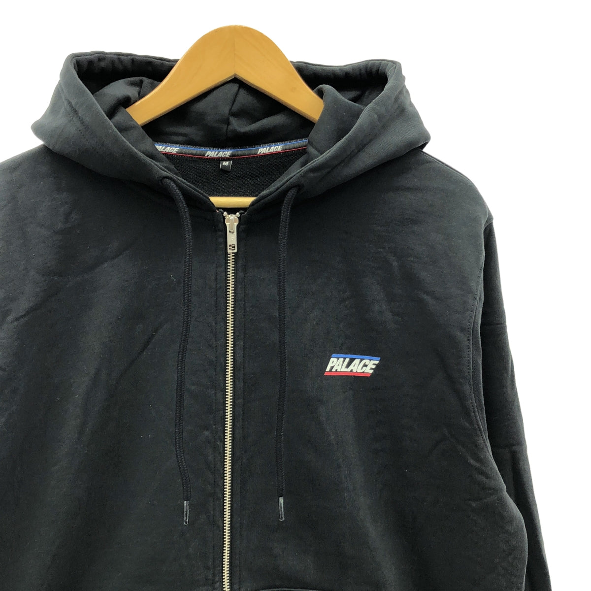 PALACE SKATEBOARDS / 팰리스 스케이트 보즈 | 2018SS | BASICALLY A ZIP HOOD 스웨트 지퍼 파커 | M | 블랙 | 남성