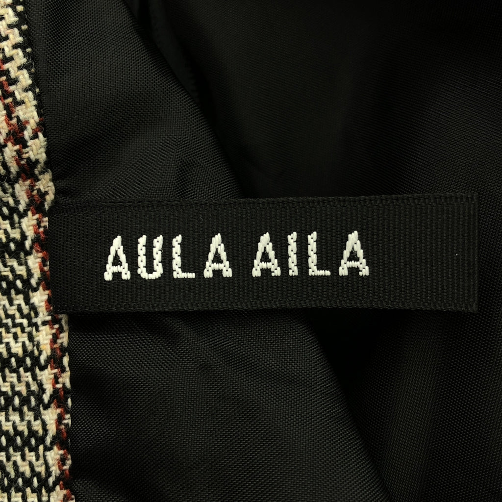 AULA AILA / Aura Aila |單肩套頭洋裝 | 0 |黑色 |女性的