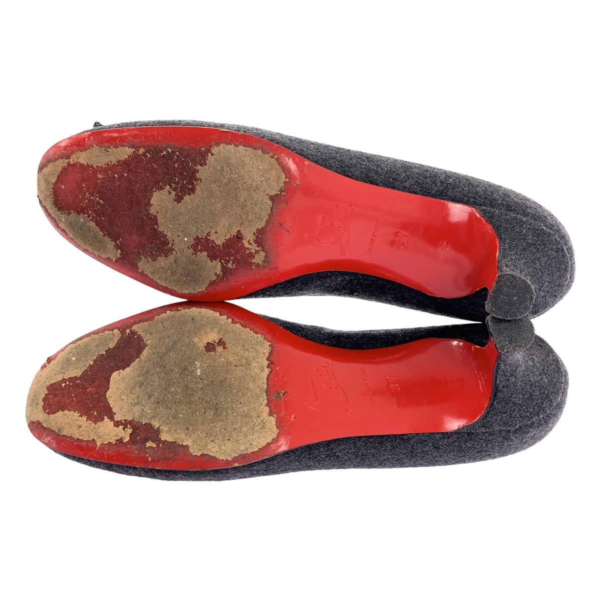 Christian Louboutin | Marcia Balla 緞帶芭蕾高跟鞋 | 尺寸 37 | 女款