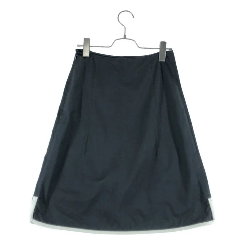 MARNI / マルニ | コットン バイカラー スカート | 36 | レディース