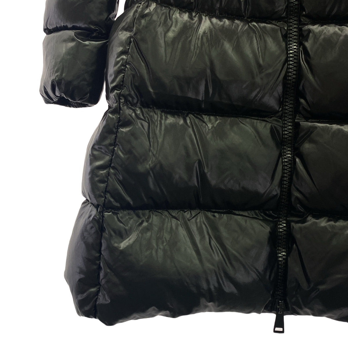 MONCLER / モンクレール | JASMINUM GIUBBOTTO JASMINUM JACKET ジャスミナム ロングダウンジャケット | 1 | ブラック | レディース