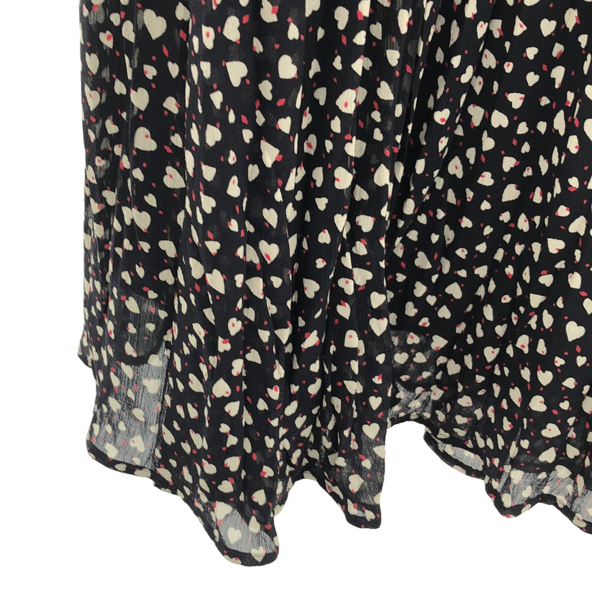 MACKINTOSH LONDON | Heart print long skirt | 38 |