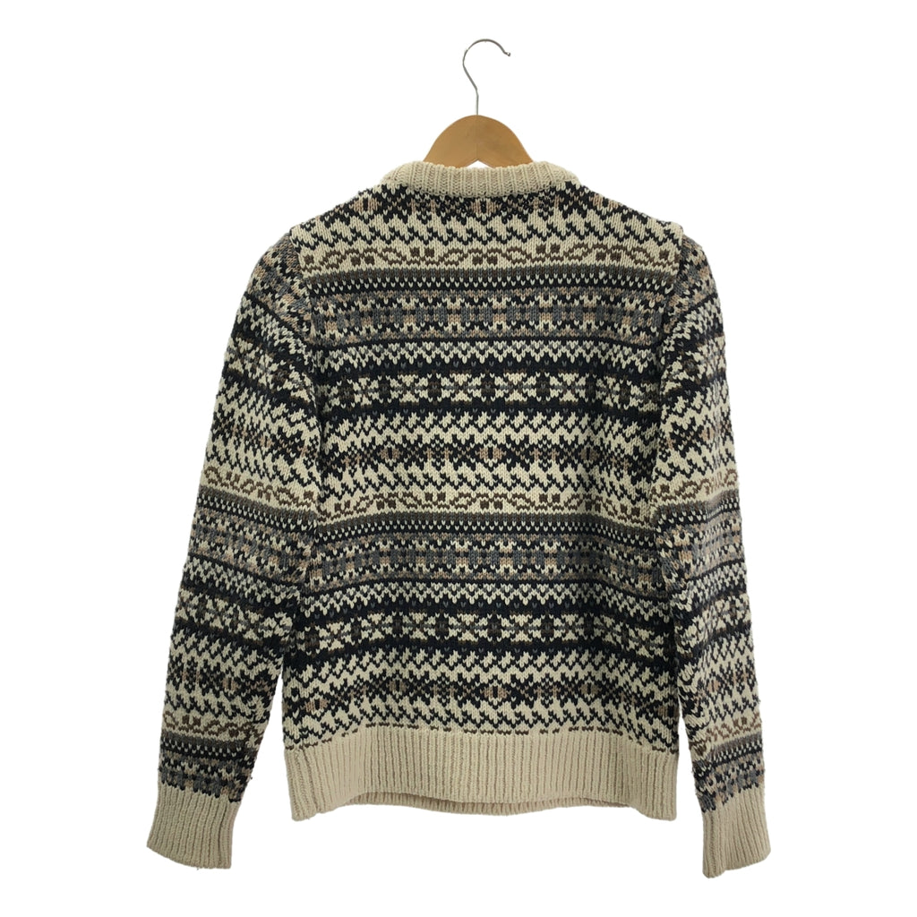 BATONER / バトナー | フェアアイル クルーネック ニット | 1 | レディース