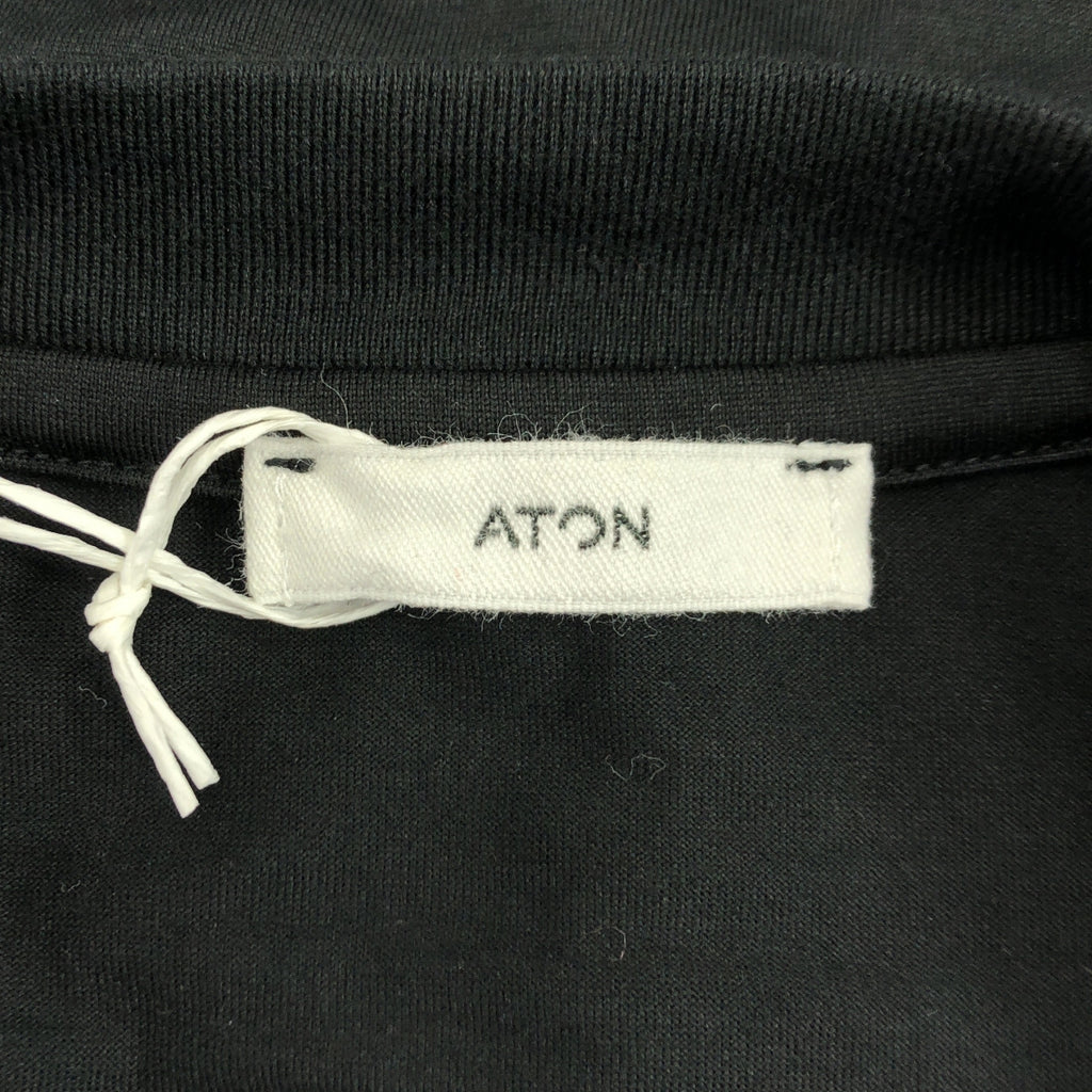 ATON / 에이튼 | 크루넥 티셔츠 컷소우 | 02 |