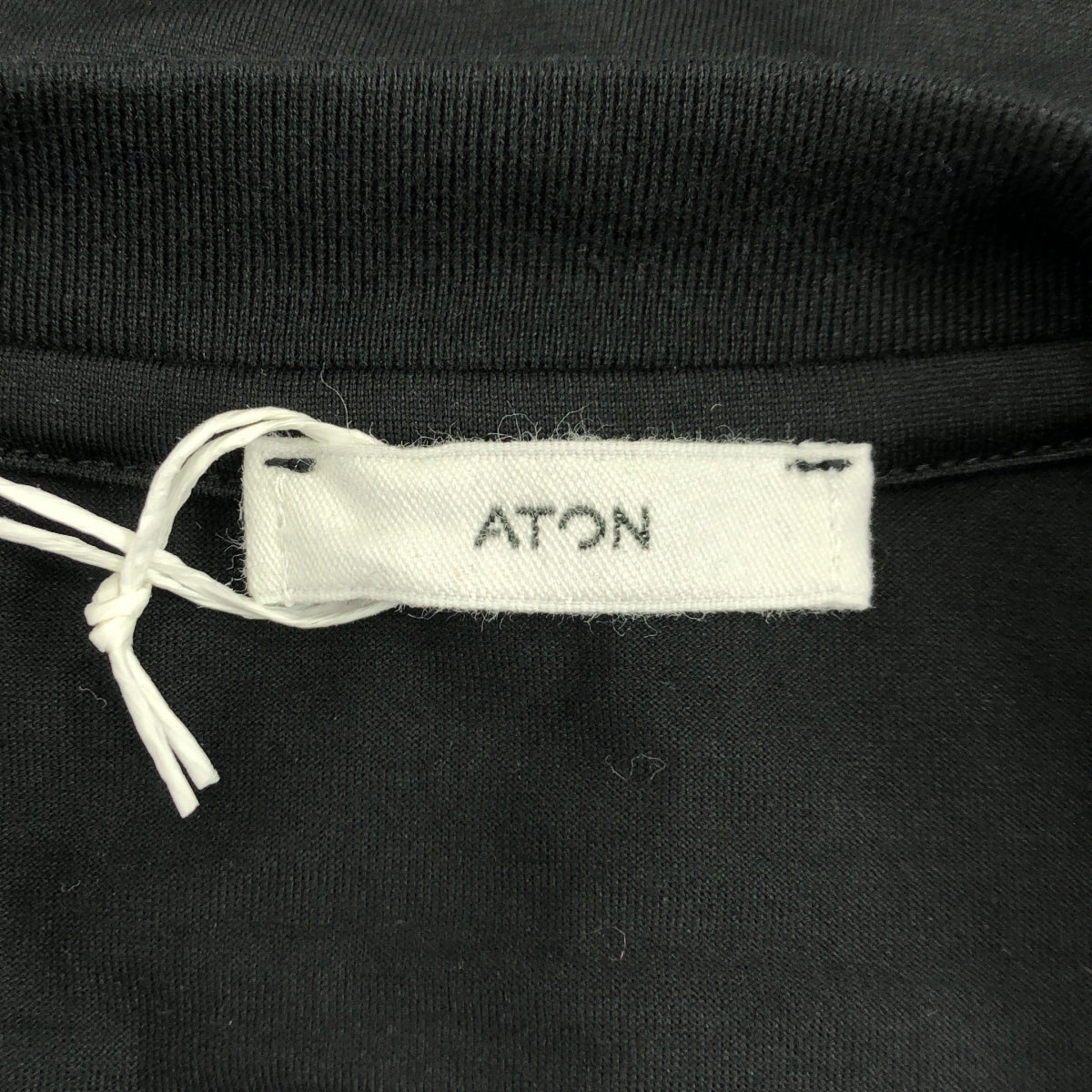 ATON / 에이튼 | 크루넥 티셔츠 컷소우 | 02 |