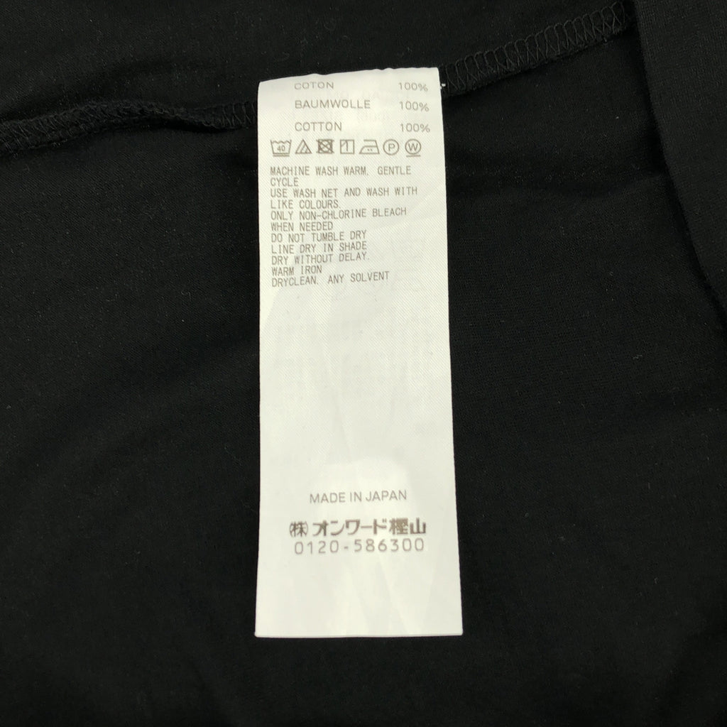 ATON / 에이튼 | 크루넥 티셔츠 컷소우 | 02 |