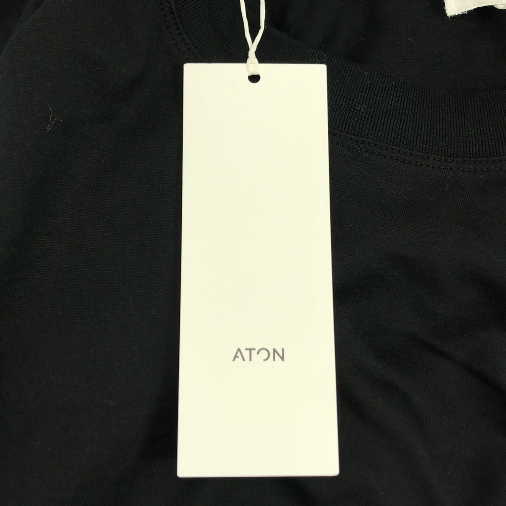 ATON / 에이튼 | 크루넥 티셔츠 컷소우 | 02 |
