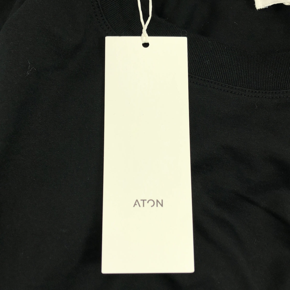 ATON / 에이튼 | 크루넥 티셔츠 컷소우 | 02 |