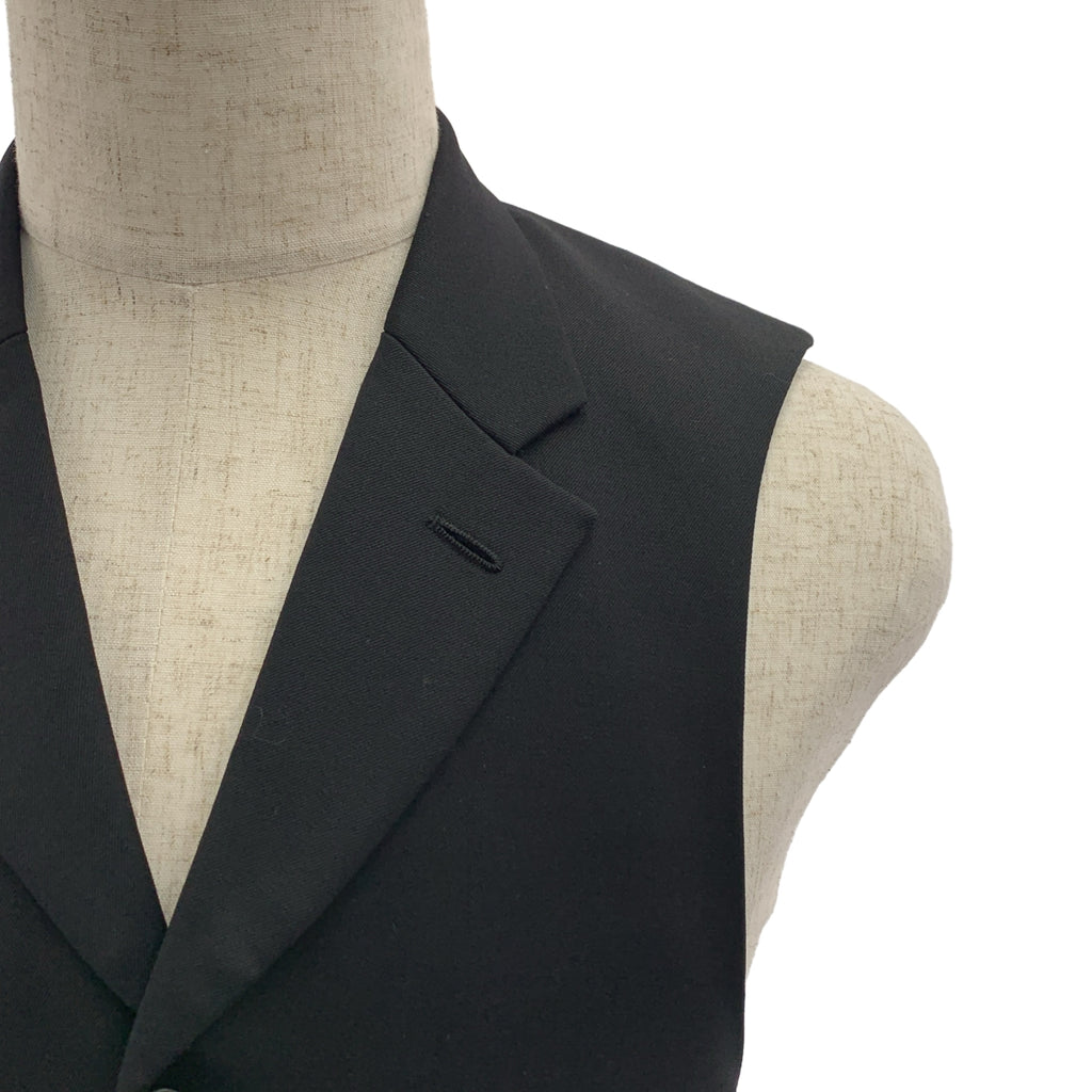 COMME des GARCONS HOMME DEUX / コムデギャルソンオムドゥ | 2019SS | バックダブルアジャスター ジレ ベスト / 総裏地 | S | メンズ