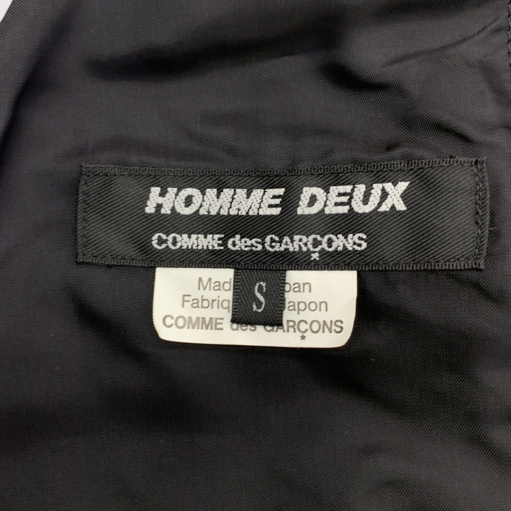 COMME des GARCONS HOMME DEUX / コムデギャルソンオムドゥ | 2019SS | バックダブルアジャスター ジレ ベスト / 総裏地 | S | メンズ