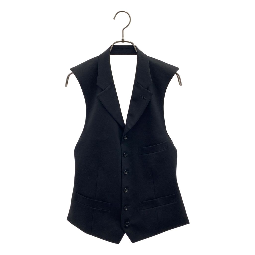 COMME des GARCONS HOMME DEUX / コムデギャルソンオムドゥ | 2019SS | バックダブルアジャスター ジレ ベスト / 総裏地 | S | メンズ