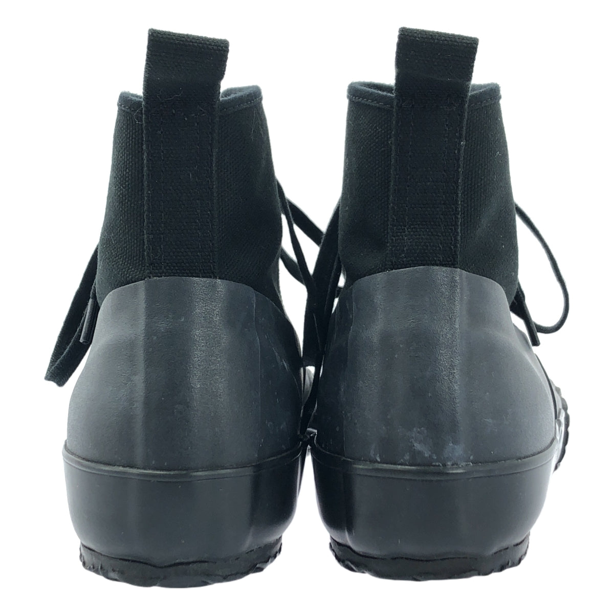 Studio Nicholson / Studio Nicholson | 麥爾登棉質帆布鞋雨靴 棉質帆布運動鞋 | 24 | 黑色 | 女款