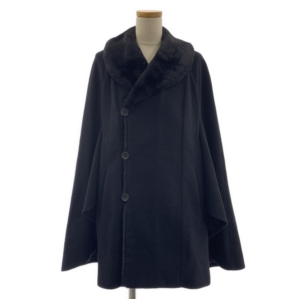 JUNYA WATANABE COMME des GARCONS / 준야와타나베 | 2015AW | 울 에코파 전환 케이프 판초 코트 | S |