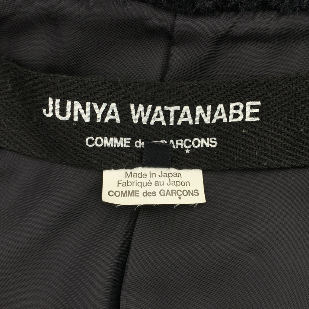 JUNYA WATANABE COMME des GARCONS / 준야와타나베 | 2015AW | 울 에코파 전환 케이프 판초 코트 | S |