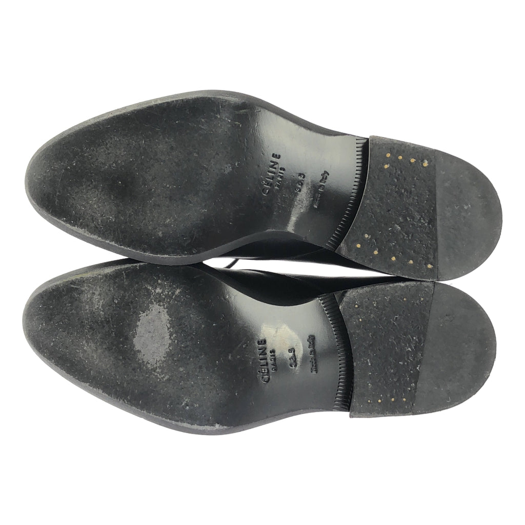 CELINE / 셀린느 | Jacno Lace Up Derby Shoes / 자쿠노 레이스 업 드레스 신발 가죽 신발 | 36.5 | 블랙 |
