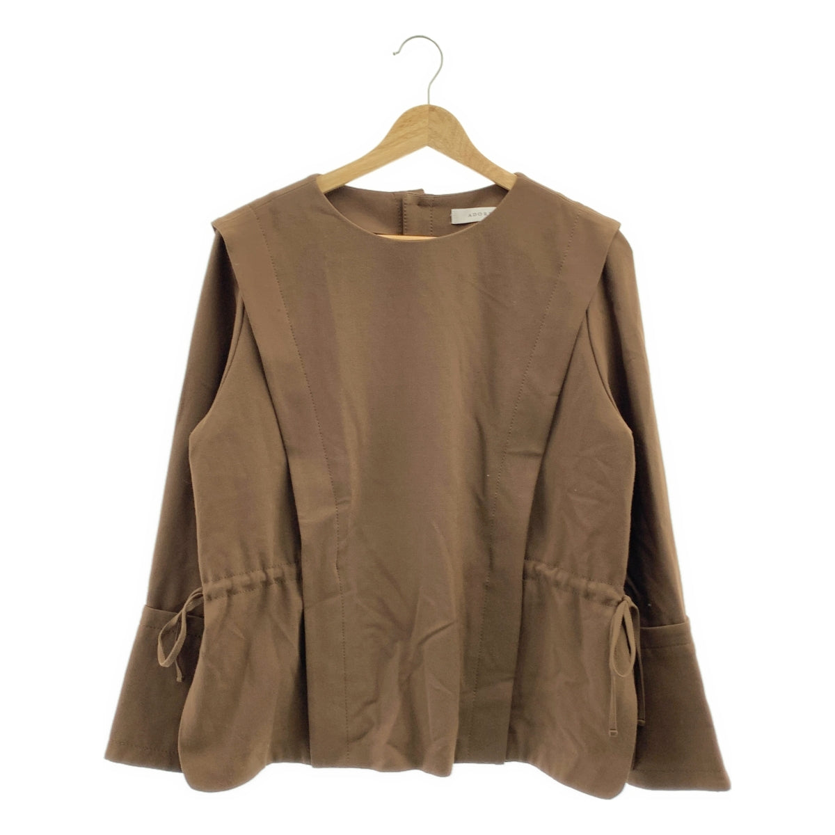 ADORE / アドーア | ウエスト ドローストリング プルオーバー ブラウス | 38 | レディース