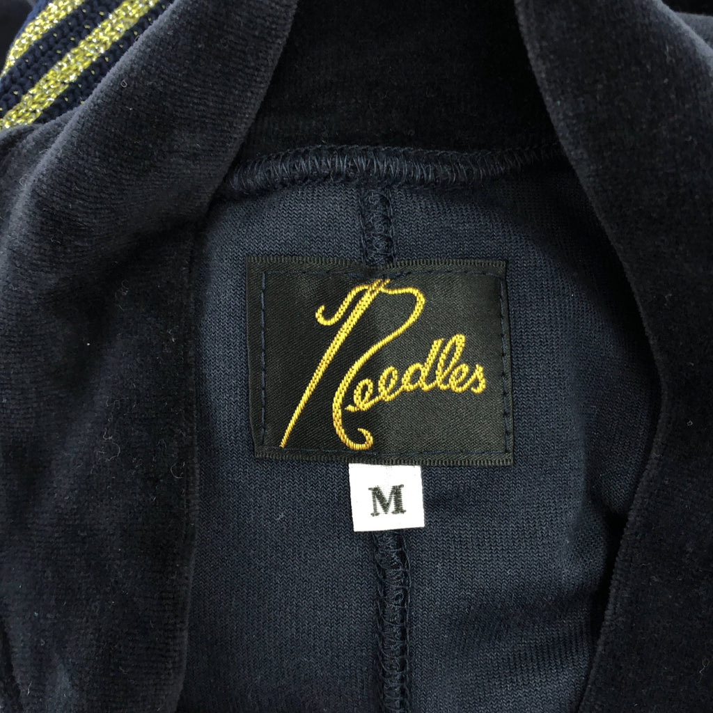 Needles / ニードルス | CITYSHOP別注 TRACK JUMP SUIT ベロア ジャンプスーツ | M | ネイビー | レディース