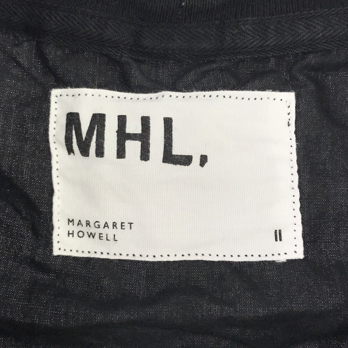 MHL. / エムエイチエルマーガレットハウエル | 2022SS | DRY COTTON LINEN OP ドライコットンリネン 半袖ワ – KLD