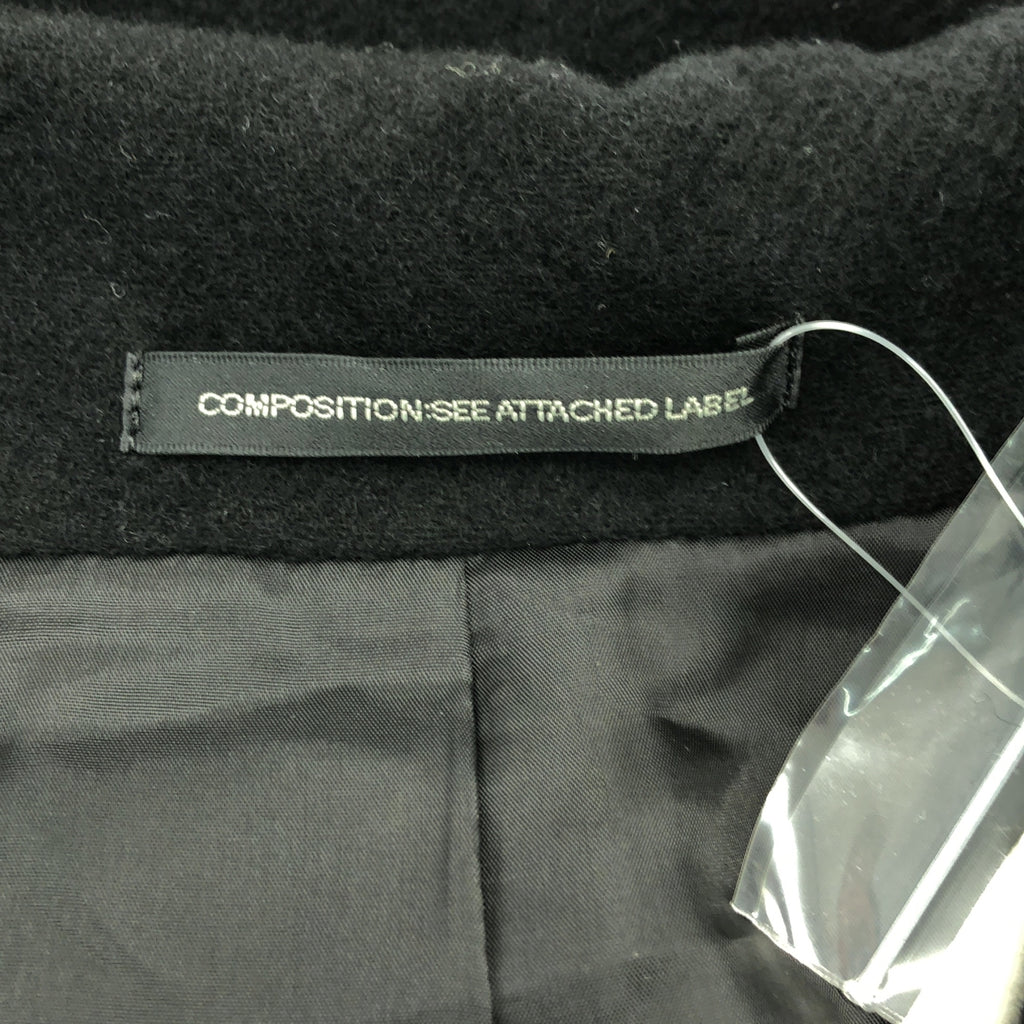 Y's / ワイズヨウジヤマモト | ウール オーバーシルエット ショート コート / 総裏地 | 2 | レディース