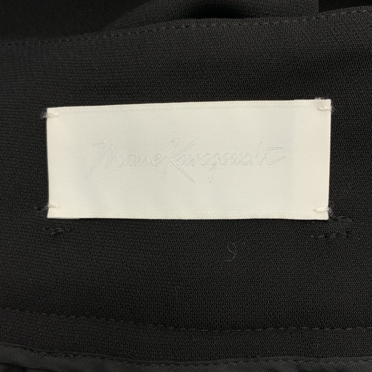 Mame Kurogouchi / 마메쿠로고우치 | 플레어 센터 프레스 팬츠 | 1 | 여성