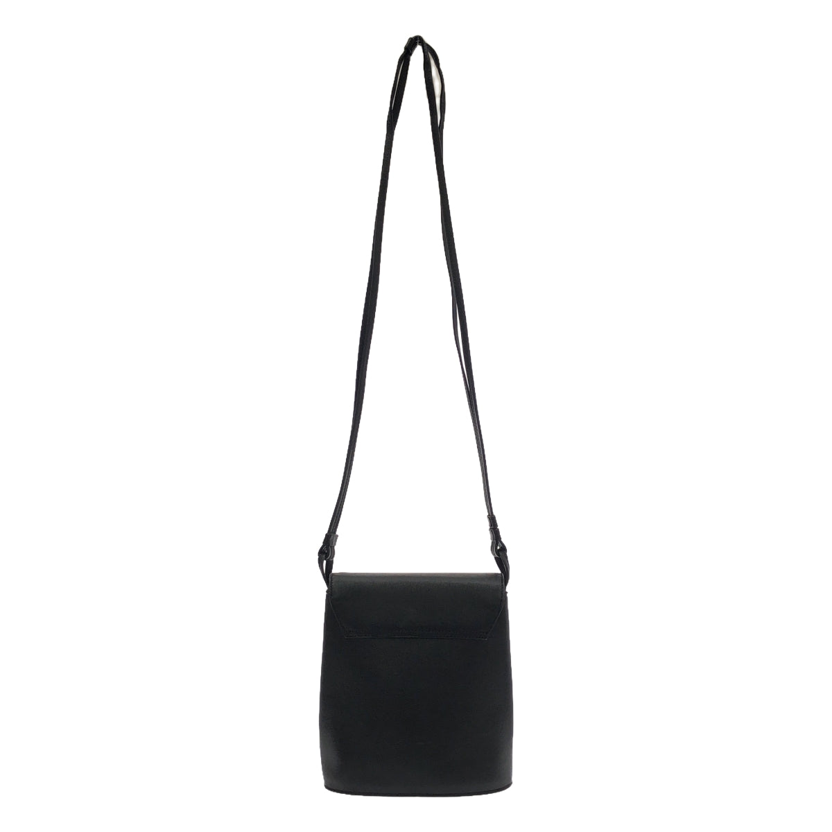 GIVENCHY | Vintage Leather Turnlock Flap Shoulder Bag | Black | Women's