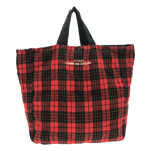 tricot COMME des GARCONS / tricot Comme des Garcons | Wool check handbag |
