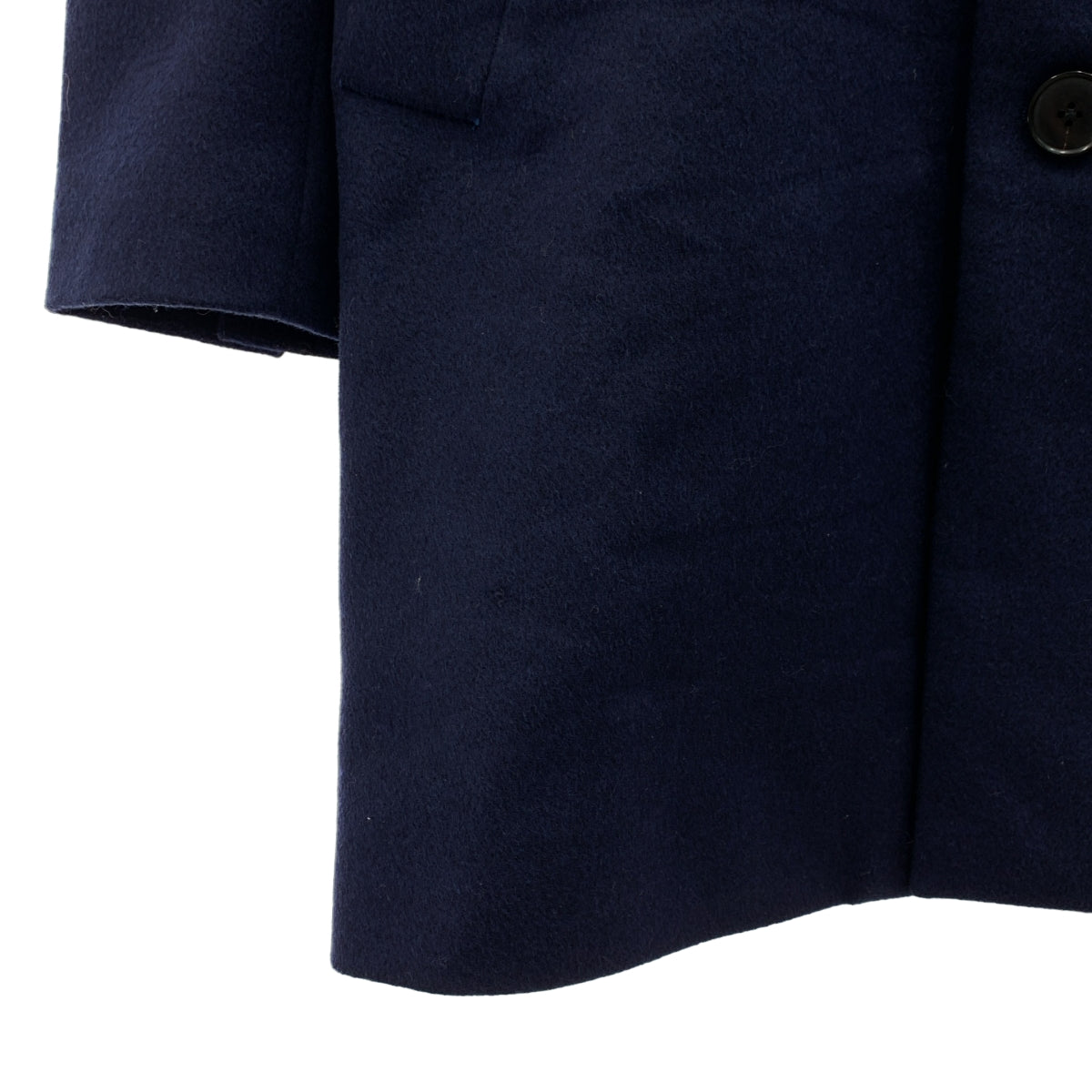 Paul Smith / 폴 스미스 | 비버 멜튼 안감 꽃 무늬 체스터 코트 | L | 남성