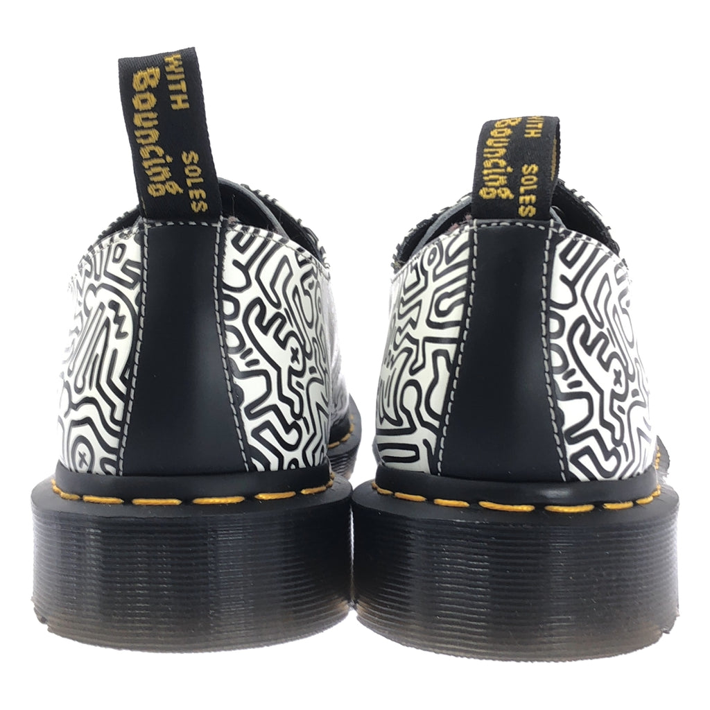 Dr.Martens / 닥터 마틴 | × KEITH HARING / 키스 헤링 1461 KH FIG / 총 무늬 가죽 신발 | 8 | 남성