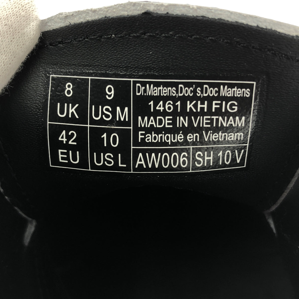 Dr.Martens / ドクターマーチン | × KEITH HARING / キース・ヘリング 1461 KH FIG / 総柄 レザー シューズ | 8 | メンズ