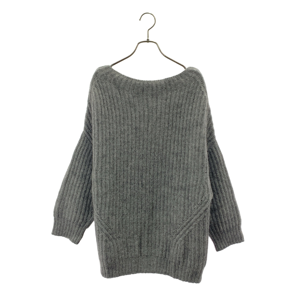 MUSE de Deuxieme Classe / ミューズドゥーズィーエムクラス | DIANモヘヤ BIG アゼプルオーバー ニット セーター | F | レディース