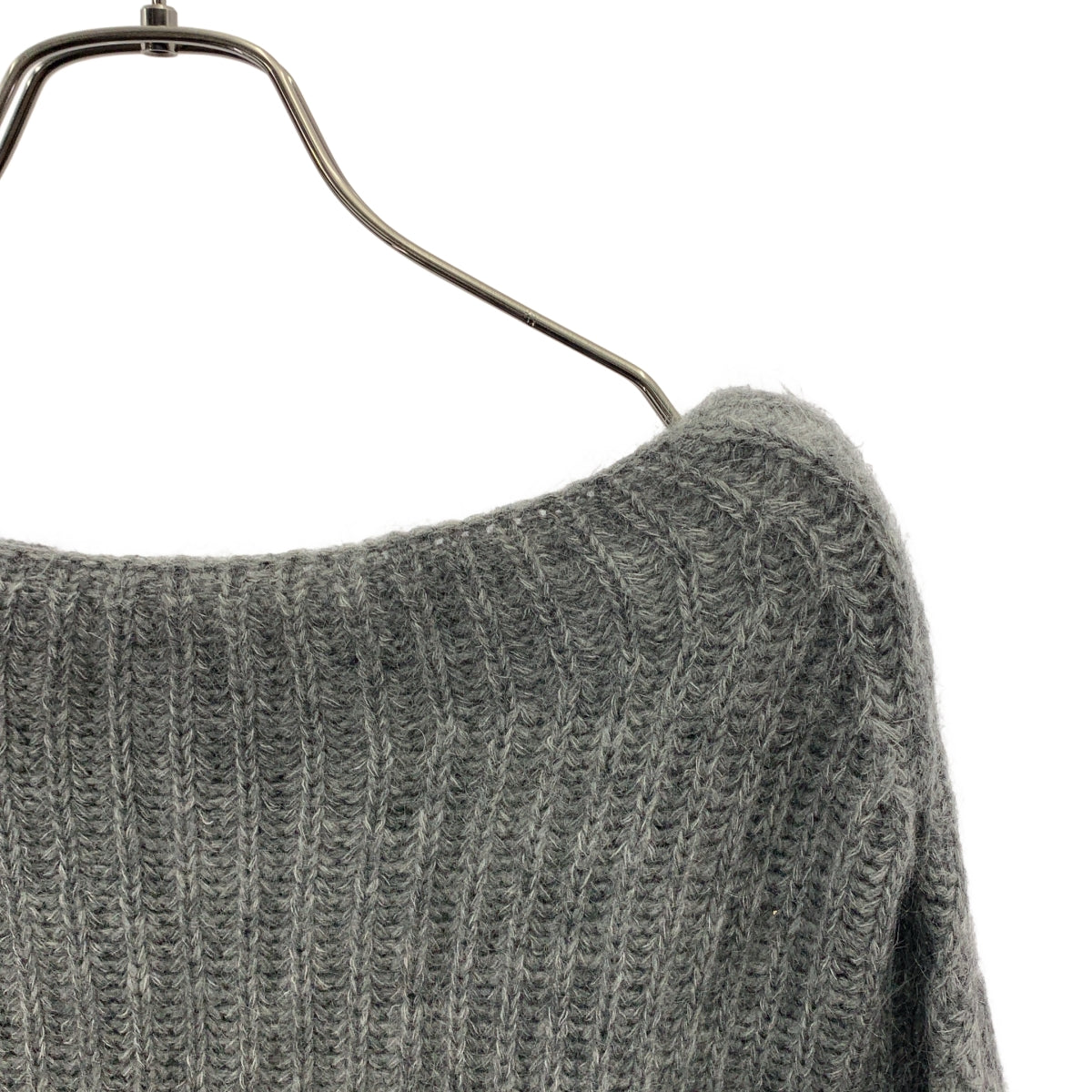 MUSE de Deuxieme Classe / ミューズドゥーズィーエムクラス | DIANモヘヤ BIG アゼプルオーバー ニット セーター | F | レディース