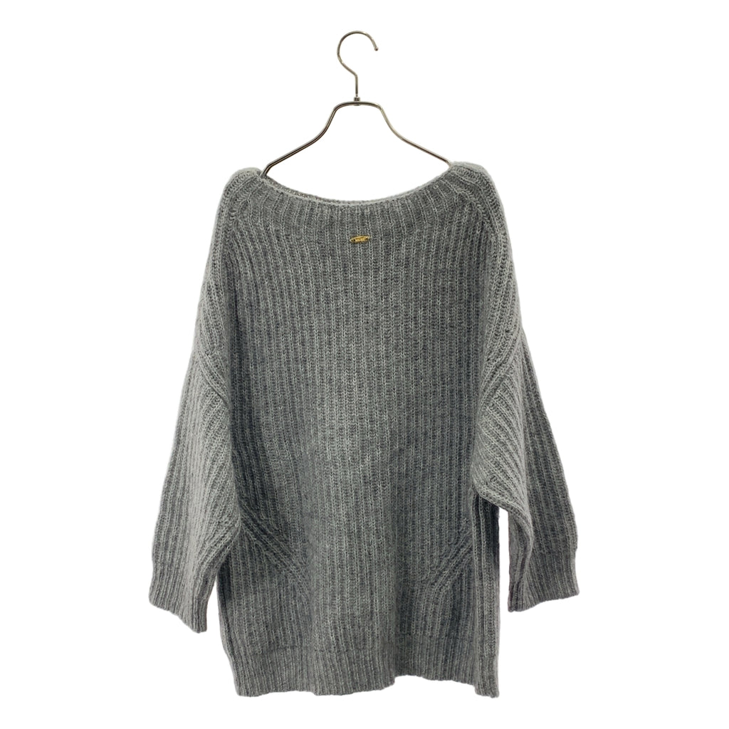 MUSE de Deuxieme Classe / ミューズドゥーズィーエムクラス | DIANモヘヤ BIG アゼプルオーバー ニット セーター | F | レディース