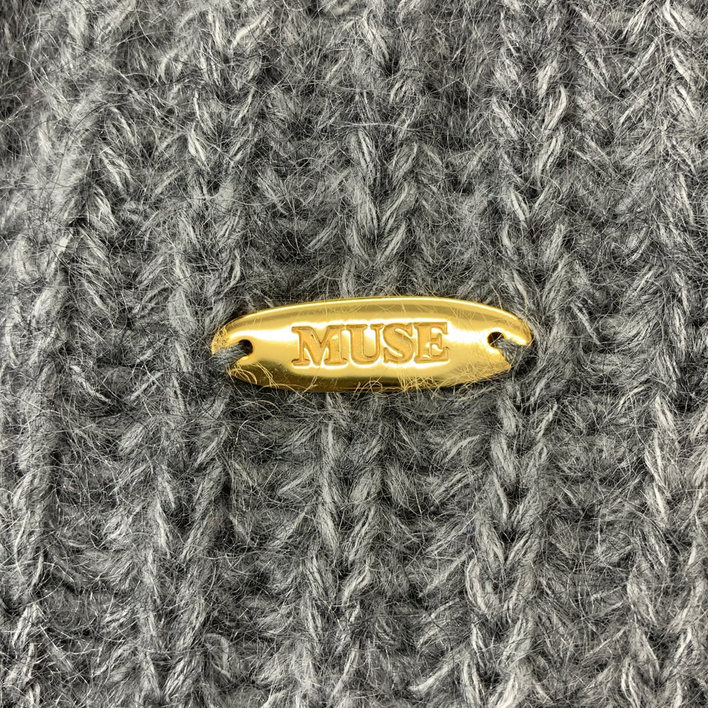 MUSE de Deuxieme Classe / ミューズドゥーズィーエムクラス | DIANモヘヤ BIG アゼプルオーバー ニット セーター | F | レディース