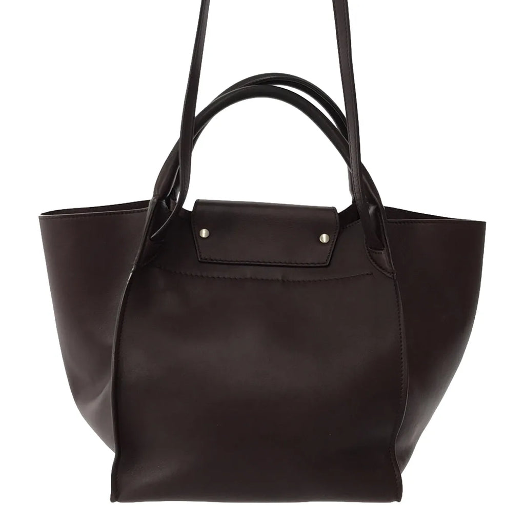 CELINE / セリーヌ | ビッグバッグ スモール 2Wayショルダーバッグ カーフスキン | バーガンディ | レディース