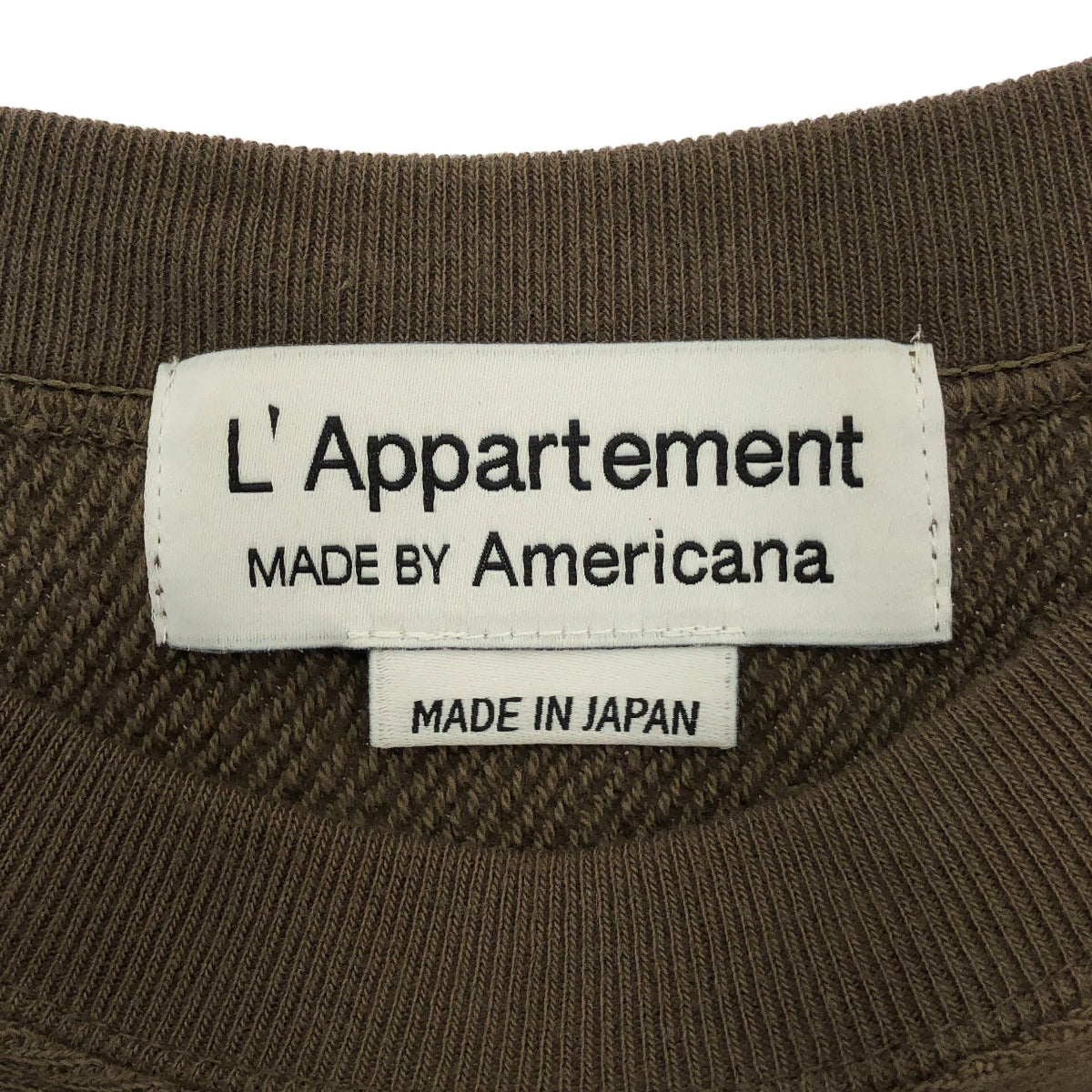 L'Appartement DEUXIEME CLASSE / アパルトモンドゥーズィエムクラス | 【 AMERICANA / アメリカーナ 】HALF  SLEEVE SWEAT / ロゴ ハーフスリーブスウェット | F |