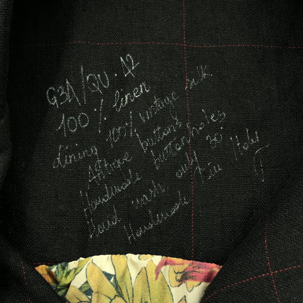 【美品】  ARCHIVIO J.M.Ribot / アルキビオジェイエムリボット | 2022SS | G3A/QU / シングルブレスト ジャケット / シルク総柄裏地 | 42 | black | メンズ