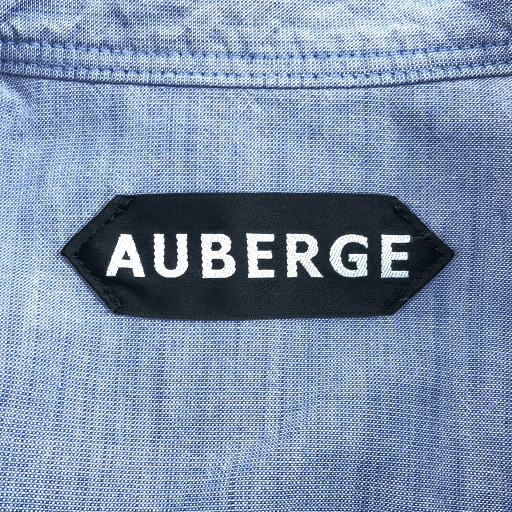 AUBERGE / 오베르주 | 샴브레이 오버 웨스턴 셔츠 | 38 | 남성