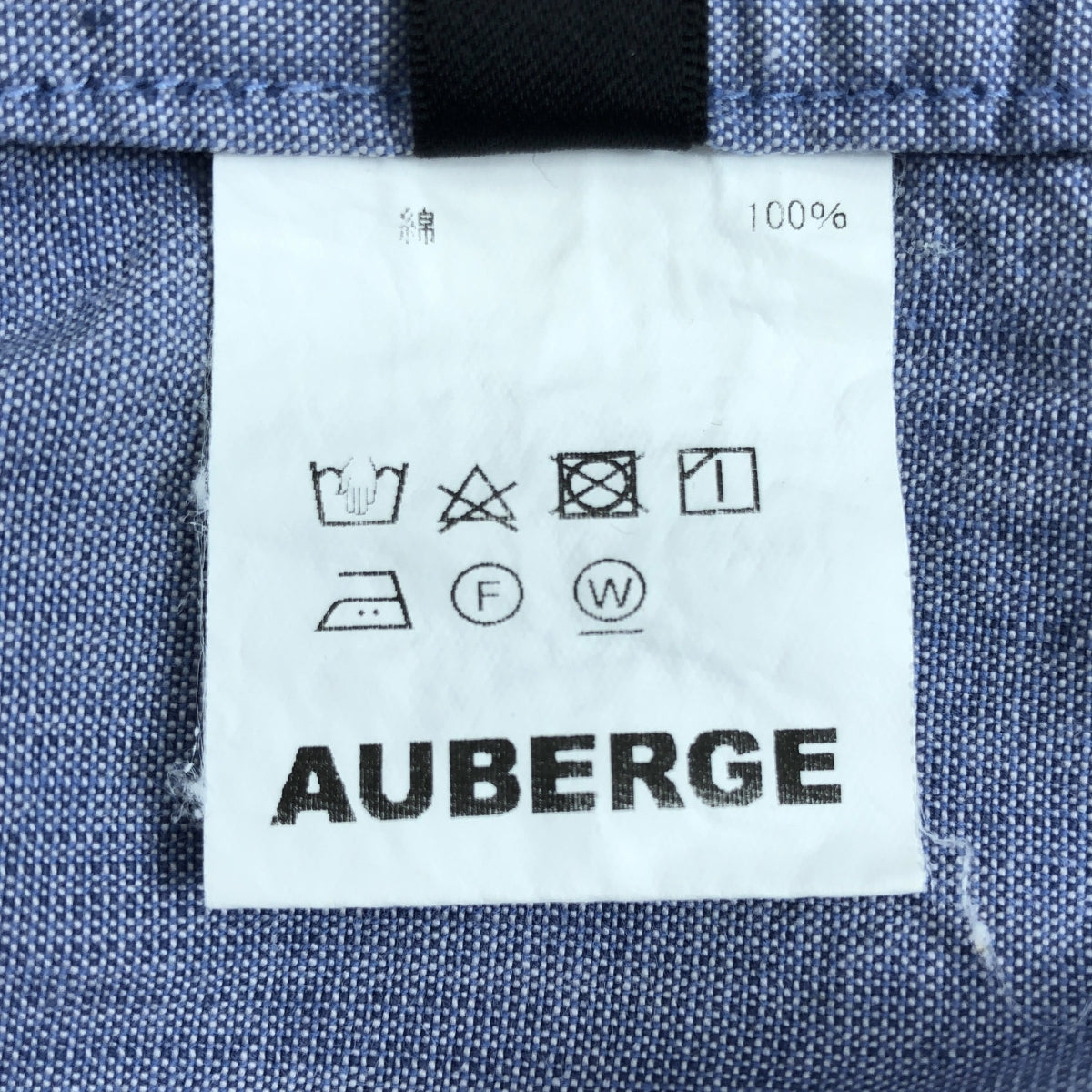 AUBERGE | 西部牛仔褲襯衫 | 尺寸 38 | 男款