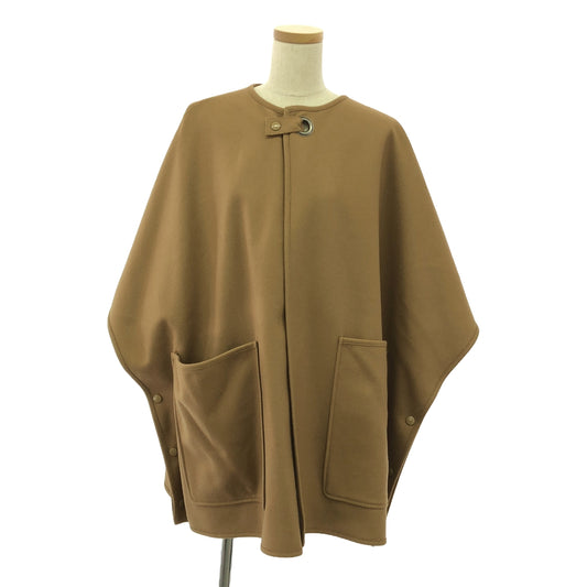 ASTRAET / Astraet | Melton No-collar Poncho | F | Women's