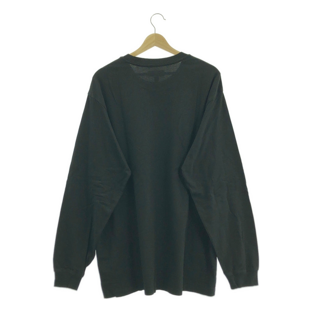 【美品】  SUPREME / シュプリーム | small box l/s tee / スモール ボックス ロングスリーブ カットソー | M | black | メンズ