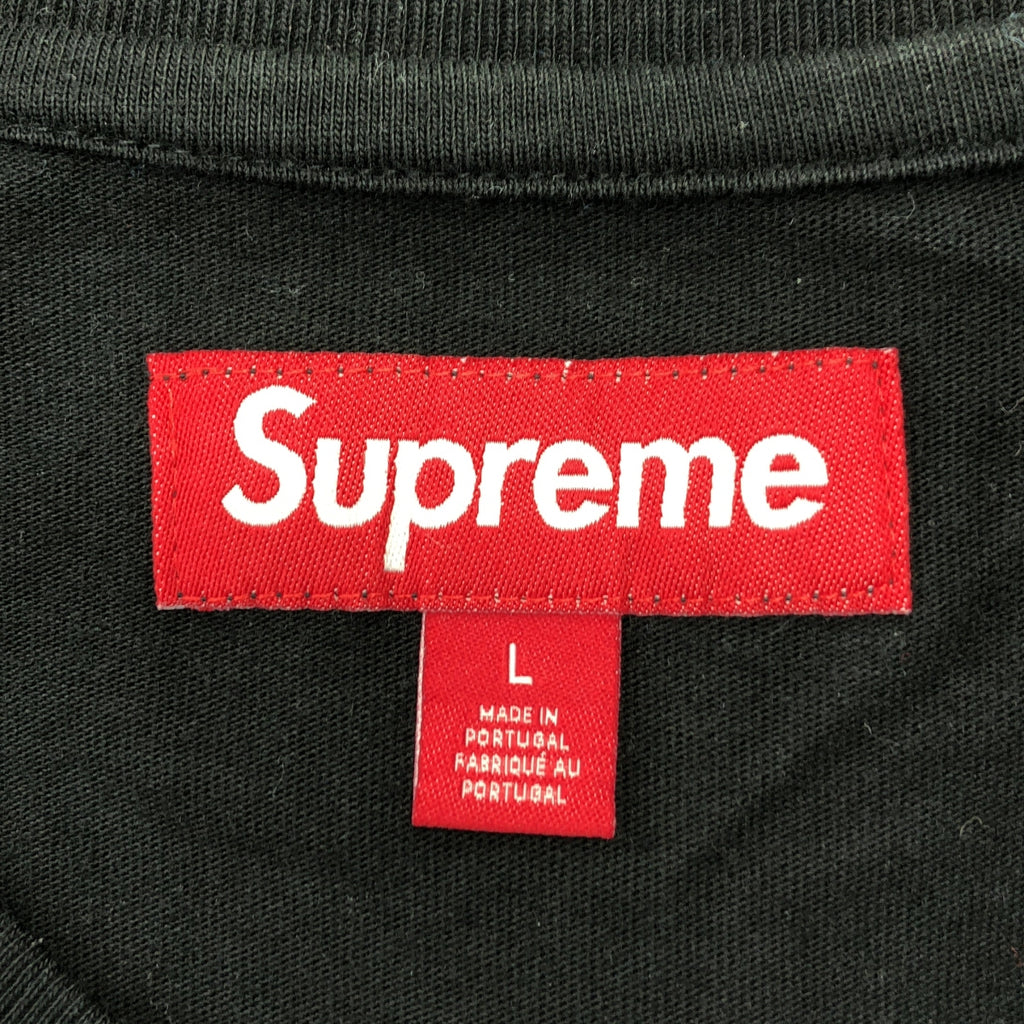 【美品】  SUPREME / シュプリーム | small box l/s tee / スモール ボックス ロングスリーブ カットソー | M | black | メンズ