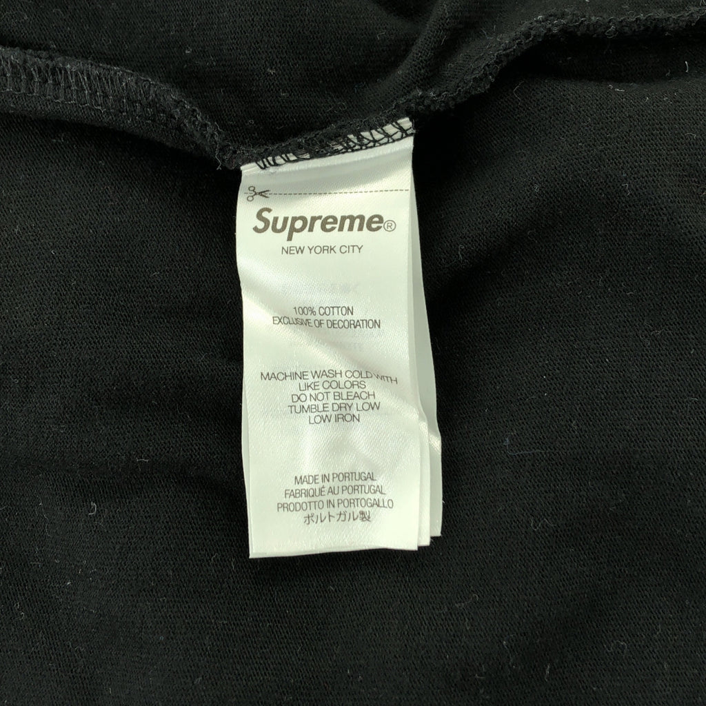 【美品】  SUPREME / シュプリーム | small box l/s tee / スモール ボックス ロングスリーブ カットソー | M | black | メンズ