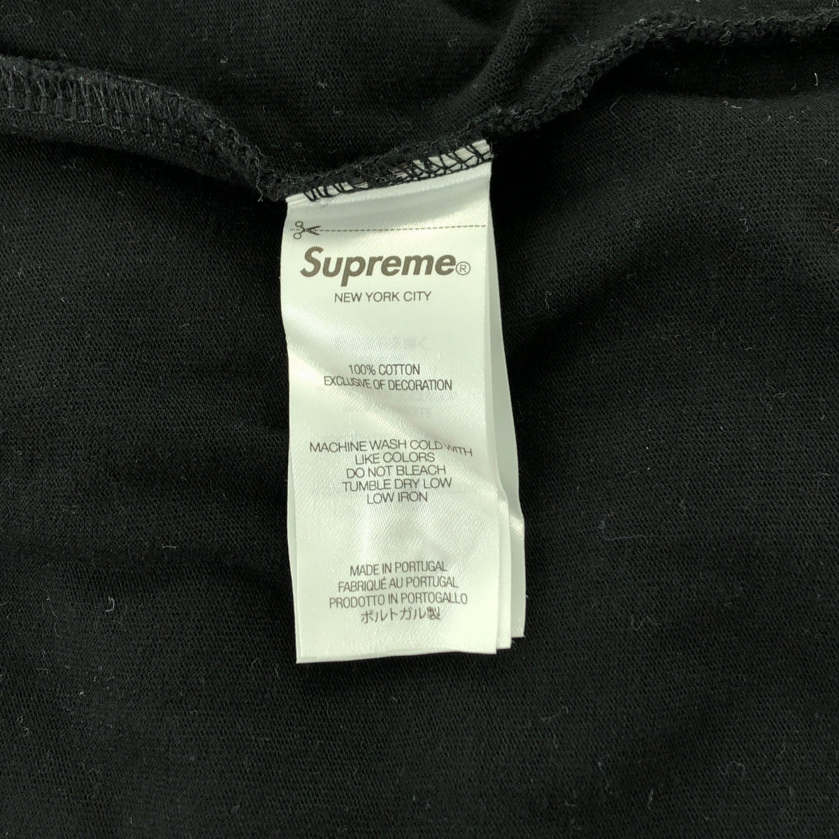 【美品】  SUPREME / シュプリーム | small box l/s tee / スモール ボックス ロングスリーブ カットソー | M | black | メンズ