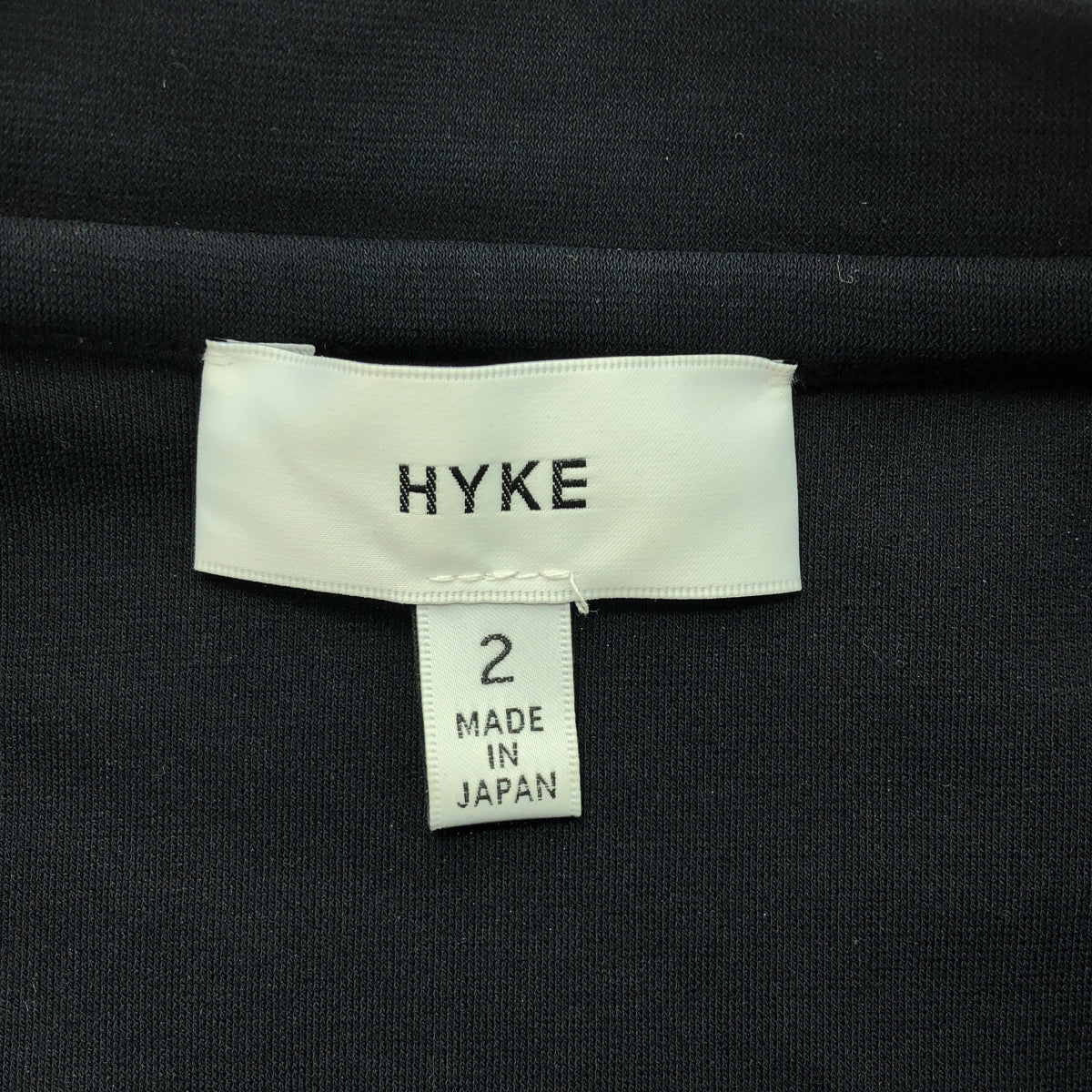 HYKE | L/S Tee Bonded Crew Neck Sweatshirt | 2 | Women's